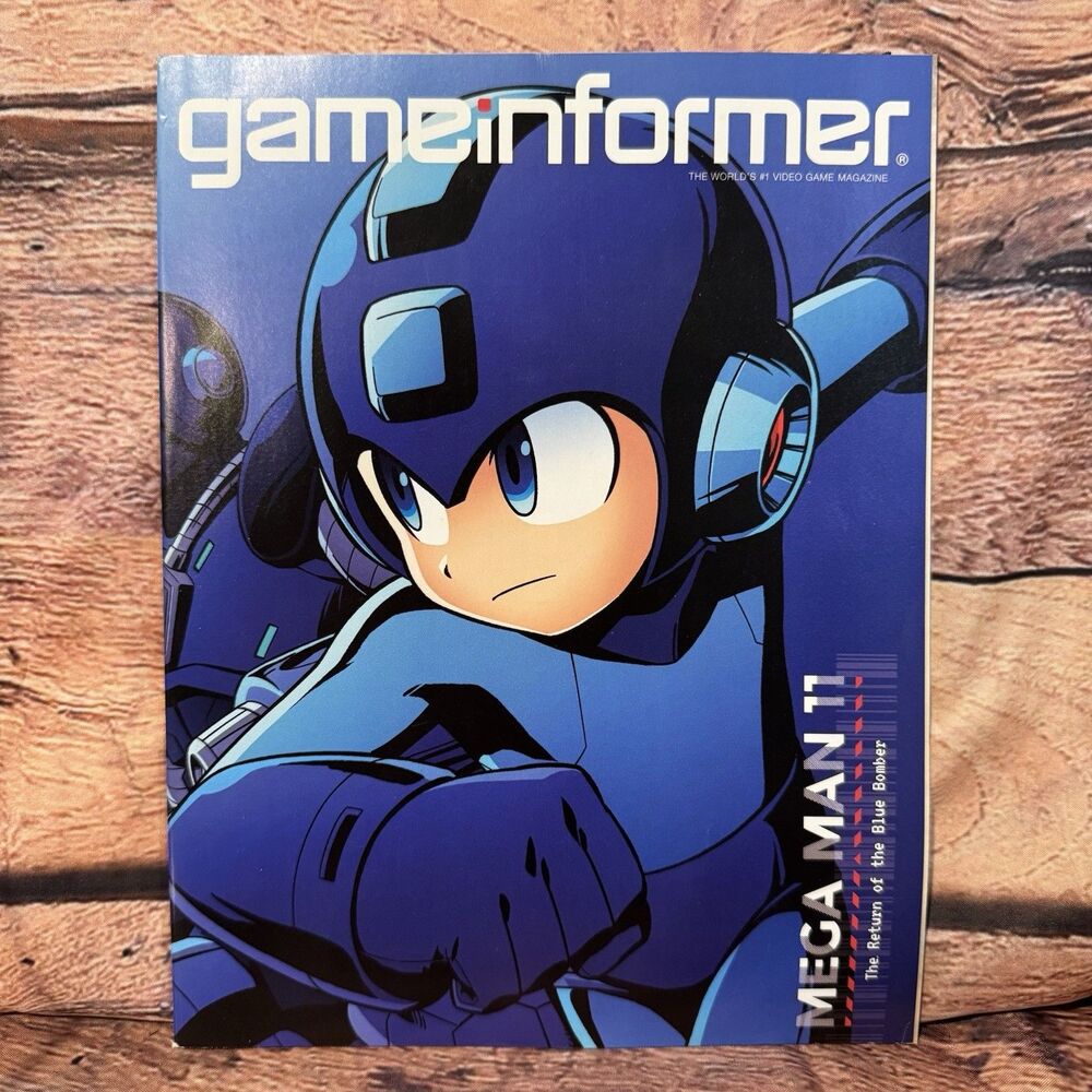 Game Informer Magazine 297 January 2018 Mega Man 11 Cover Capcom Retro Gaming
